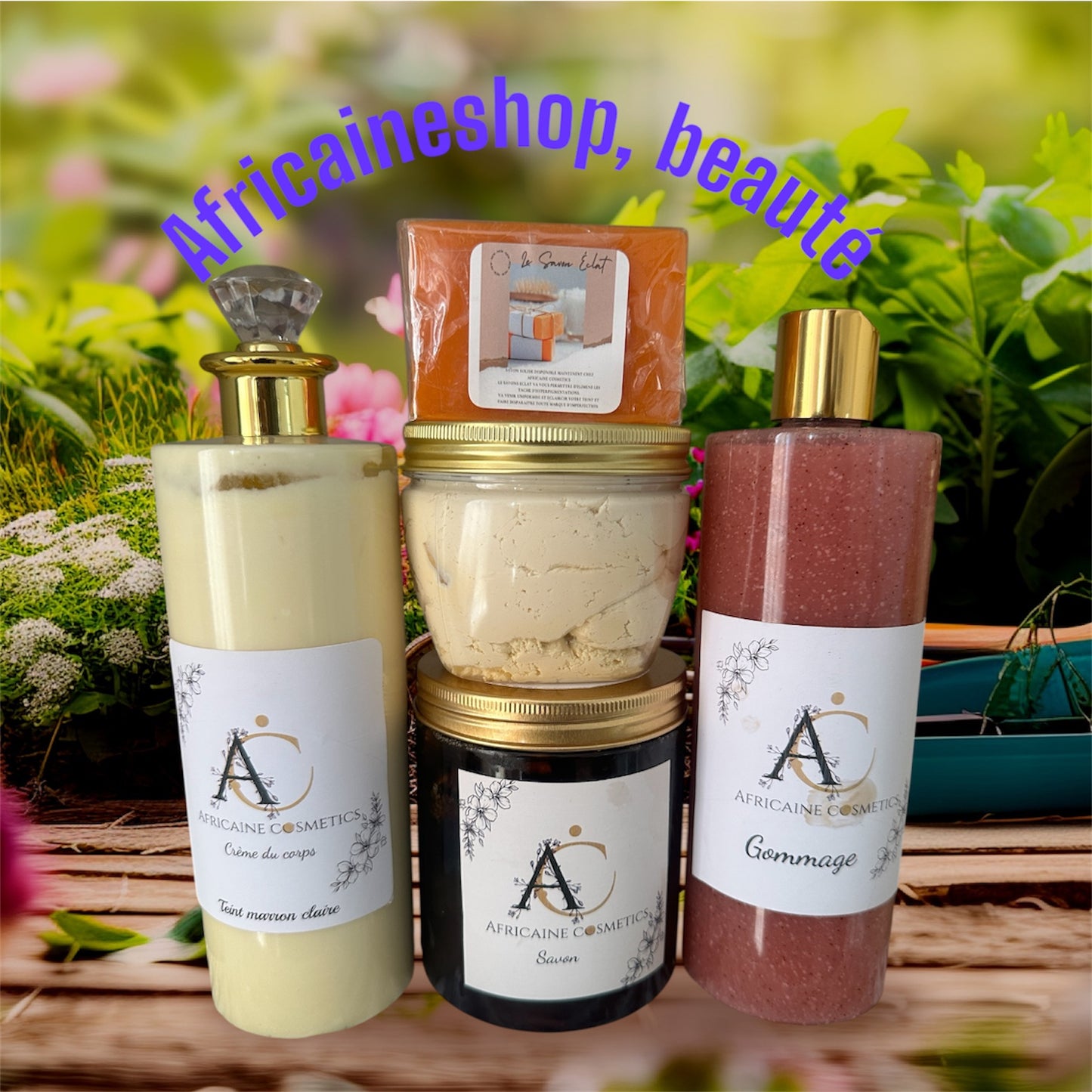 Gamme teint marron claire