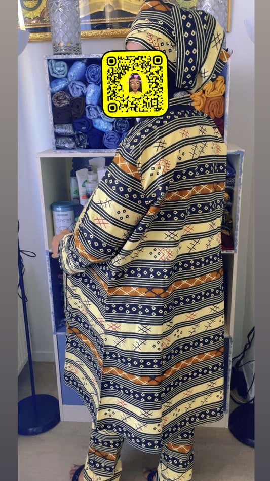 Kimono, Wax taille,